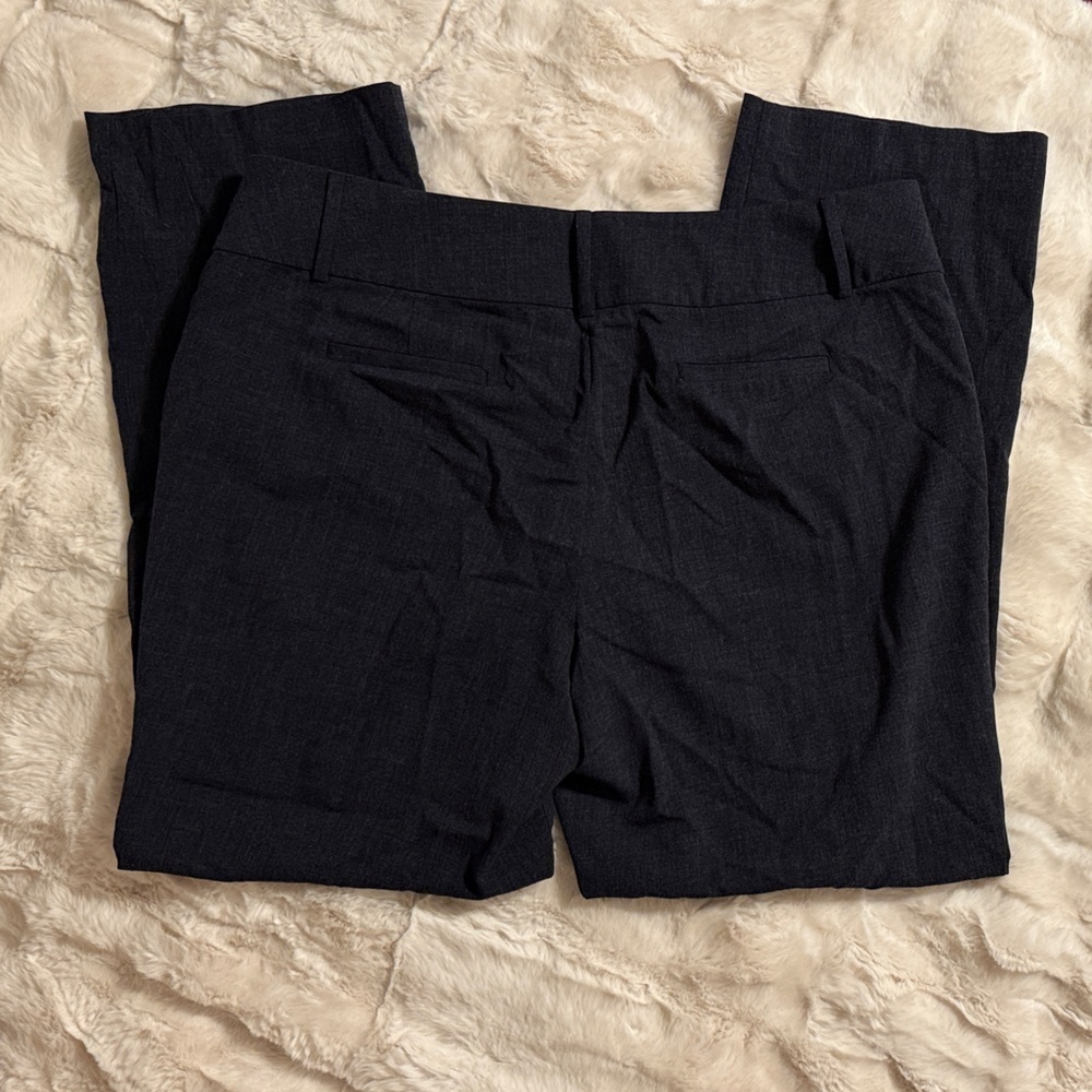 Nine West Navy Heathered Boot Cut Pants, Size 18 - Picture 6 of 9